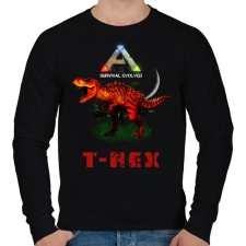 PRINTFASHION ARK-TREX - Férfi pulóver - Fekete férfi pulóver, kardigán