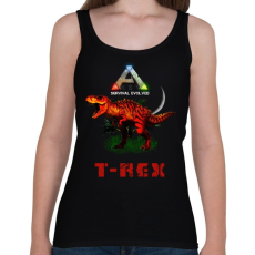 PRINTFASHION ARK-TREX - Női atléta - Fekete