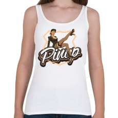 PRINTFASHION Army legs - Női atléta - Fehér