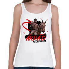 PRINTFASHION Árpád fejedelem - Női atléta - Fehér