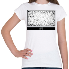 PRINTFASHION Art - Firka - Női póló - Fehér női póló