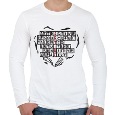 PRINTFASHION artist.b - Férfi hosszú ujjú póló - Fehér férfi póló