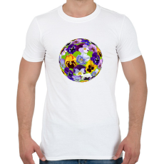 PRINTFASHION Árvácska bolygó - Férfi póló - Fehér