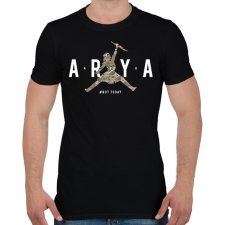 PRINTFASHION Arya Air (Camo#1) - Férfi póló - Fekete férfi póló