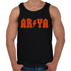 PRINTFASHION ARYA - Férfi atléta - Fekete