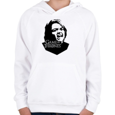 PRINTFASHION Arya - Gyerek kapucnis pulóver - Fehér