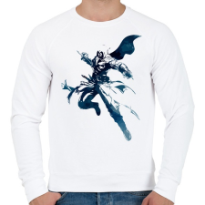 PRINTFASHION Assasins Creed  - Férfi pulóver - Fehér férfi pulóver, kardigán