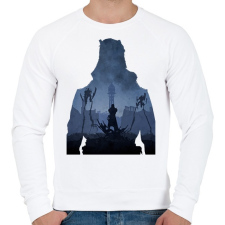 PRINTFASHION Assassin's Creed - Férfi pulóver - Fehér férfi pulóver, kardigán