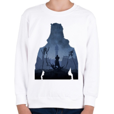 PRINTFASHION Assassin's Creed - Gyerek pulóver - Fehér