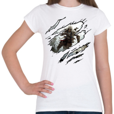 PRINTFASHION Assassins Creed - Női póló - Fehér női póló