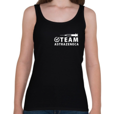 PRINTFASHION AstraZeneca Team - Női atléta - Fekete női trikó
