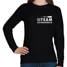 PRINTFASHION AstraZeneca Team - Női pulóver - Fekete női pulóver, kardigán
