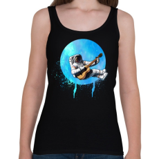 PRINTFASHION astronaut - Női atléta - Fekete