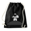 PRINTFASHION astronaut - Sportzsák, Tornazsák - Fekete