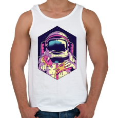 PRINTFASHION Asztronauta - Férfi atléta - Fehér