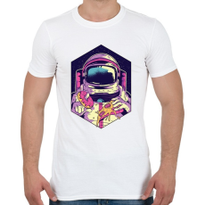 PRINTFASHION Asztronauta - Férfi póló - Fehér