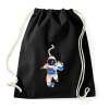 PRINTFASHION Asztronauta - Sportzsák, Tornazsák - Fekete