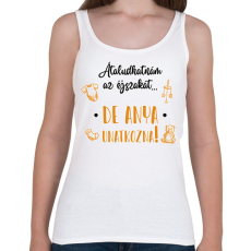 PRINTFASHION Átaludhatnám az éjszakát... - Női atléta - Fehér