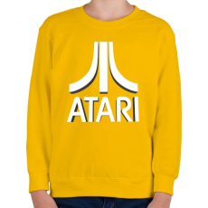 PRINTFASHION ATARI 3D Logo - Gyerek pulóver - Sárga
