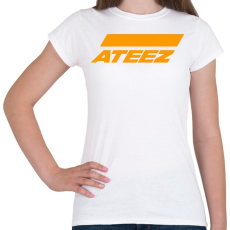 PRINTFASHION Ateez - Női póló - Fehér