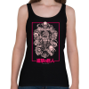 PRINTFASHION Attack On titan - Női atléta - Fekete