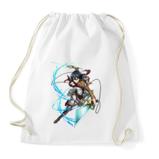 PRINTFASHION Attack on Titan - Sportzsák, Tornazsák - Fehér tornazsák