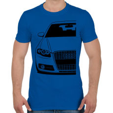 PRINTFASHION AUDI A4 - Férfi póló - Királykék