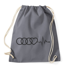 PRINTFASHION AUDI logo szürke - Sportzsák, Tornazsák - Grafitszürke tornazsák