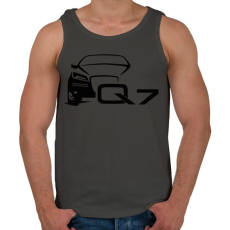 PRINTFASHION AUDI Q7 - Férfi atléta - Sötétszürke