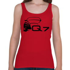 PRINTFASHION AUDI Q7 - Női atléta - Cseresznyepiros