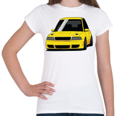 PRINTFASHION Audi RS4 - Női póló - Fehér