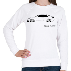 PRINTFASHION AUDI RS5 - Női pulóver - Fehér