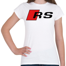PRINTFASHION Audi RS - Női póló - Fehér női póló