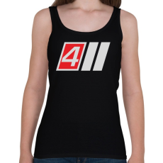 PRINTFASHION AUDI S4 - Női atléta - Fekete