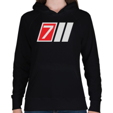 PRINTFASHION AUDI S7 - Női kapucnis pulóver - Fekete női pulóver, kardigán