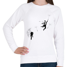 PRINTFASHION Aurevoir - Női pulóver - Fehér