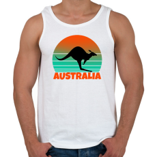 PRINTFASHION AUSTRALIA - Férfi atléta - Fehér