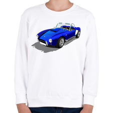 PRINTFASHION Autó - Gyerek pulóver - Fehér gyerek pulóver, kardigán