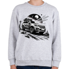 PRINTFASHION Autó - Gyerek pulóver - Sport szürke gyerek pulóver, kardigán