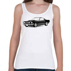PRINTFASHION Autó  - Női atléta - Fehér
