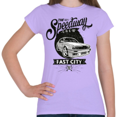 PRINTFASHION Autópálya - Női póló - Viola