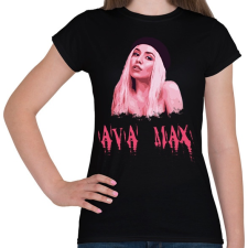 PRINTFASHION AVA MAX - Női póló - Fekete női póló
