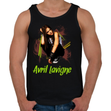 PRINTFASHION avril lavigne - Férfi atléta - Fekete atléta, trikó