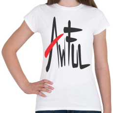 PRINTFASHION Awful - Női póló - Fehér