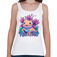 PRINTFASHION Axolotl - Női atléta - Fehér