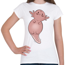 PRINTFASHION Axolotl - Női póló - Fehér női póló