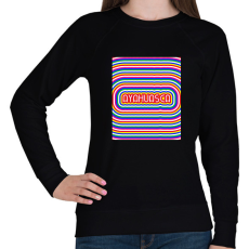 PRINTFASHION AYAHUASCA - Női pulóver - Fekete