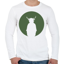 PRINTFASHION Az agancsos fiú - Sweet Tooth - Férfi hosszú ujjú póló - Fehér férfi póló