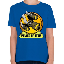 PRINTFASHION Az atom ereje - Gyerek póló - Királykék gyerek póló