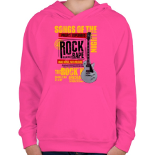 PRINTFASHION Az éj dala - Gyerek kapucnis pulóver - Fukszia gyerek pulóver, kardigán